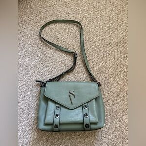 Simply Vera By Vera Wang Sage Green Crossbody Purse